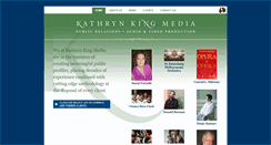 Desktop Screenshot of kathrynkingmedia.com